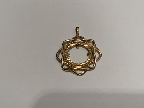 9ct gold half - 9ct,