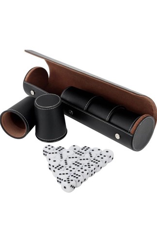 Dice cup set yahtzee - 5,