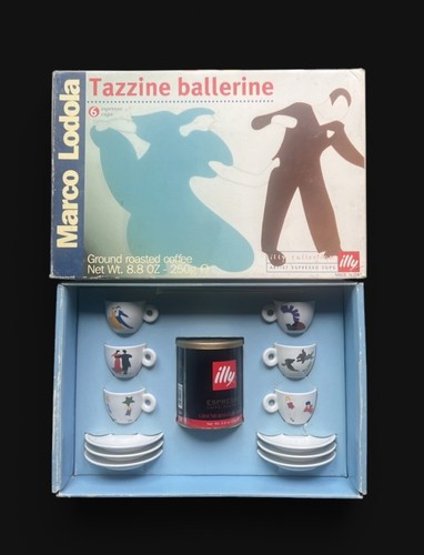 Illy tazzine ballerina marco - illy,