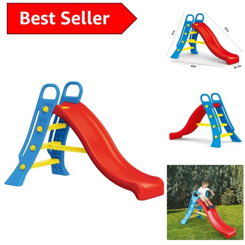 Freestanding kids water - water, slide