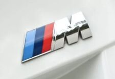BMW Chrome M Sport Rear Boot Badge Sticker 73mm X 26mm Irish Seller