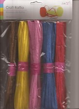 Craft Raffia Packs of 5