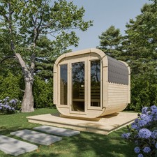 2m long Quadro Sauna  with