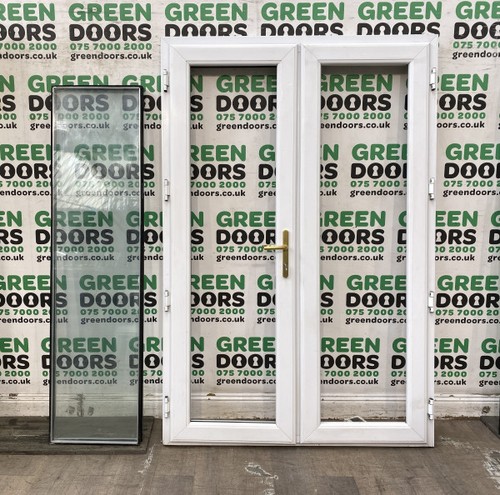 White upvc french - french, doors
