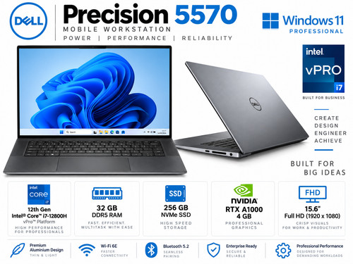 Dell precision 5570 fhd - precision,