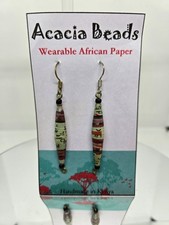 Acaia Beads dangle earrings