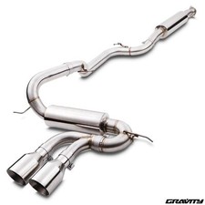 Stainless catback cat back - stainless,