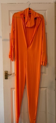 Zentai cosplay orange - zentai,