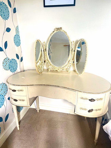 White freestanding dressing - white,