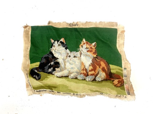 Vintage dmc needlepoint - vintage,