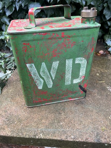 Unrestored vintage petrol fuel - unrestored,