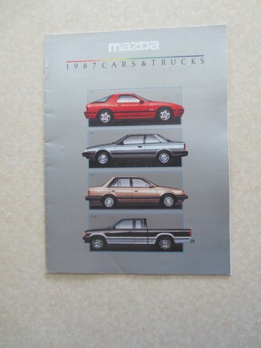 1987 mazda car - car, pickup