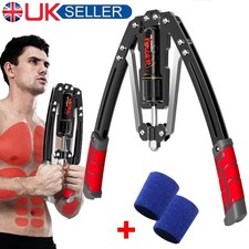 22-440lbs Hydraulic Chest Expander with Resistance for Upper Body Exercise UK