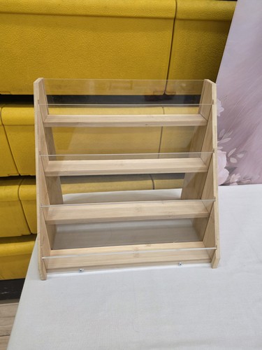 Wooden display stand tier - 4,