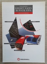 Vauxhall Light Vans & Pick Ups