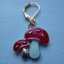 mushroom stitch marker for knitting/crochet