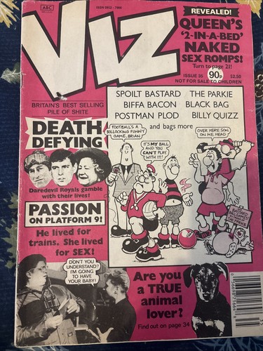 Viz comic magazine - viz, comic/magazine