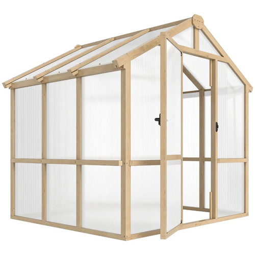 6ft wooden polycarbonate - 6.6,