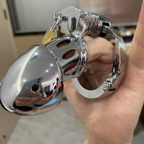 Stainless steel male - stainless, chastity