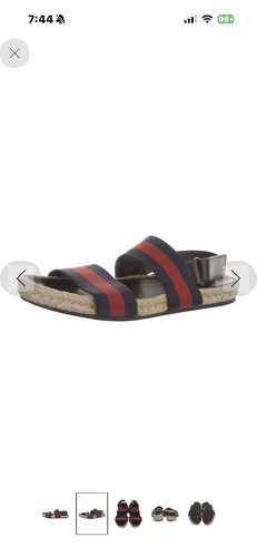 Gucci web accent leather - gucci,