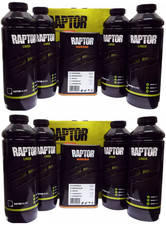 2x UPOL Raptor BLACK Tough Urethene Coating Truck Bed Liner - Trailers - Boats.