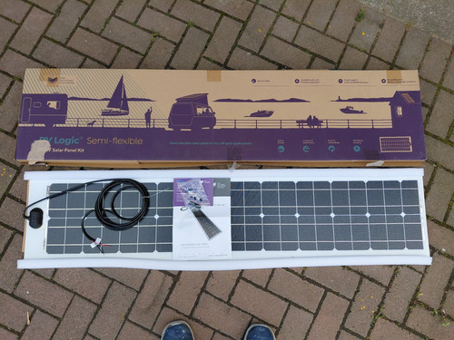 60w semi flexible solar panel - 60w,