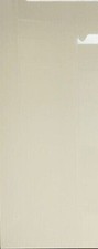 Cream Gloss Kitchen Cabinet Base end panel & Wall end panel