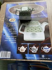 Porcelain Art Miniature Teapot