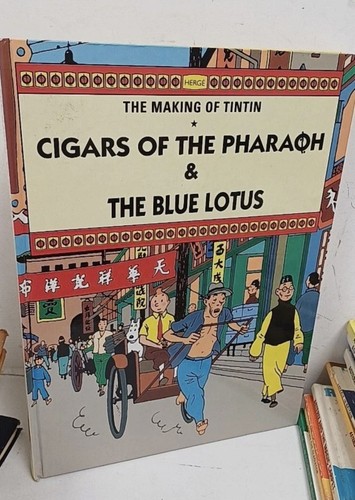 The making tintin cigars - of, tintin.