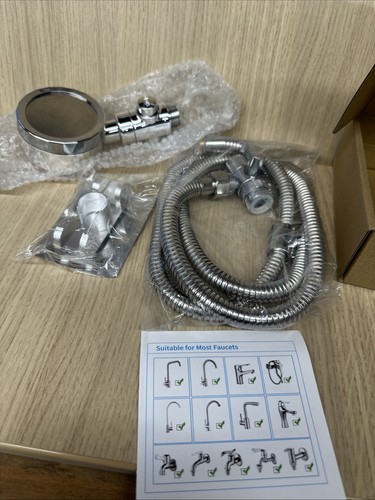 Shower spray hose single - hose, tap