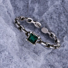 925 Sterling Silver Emerald