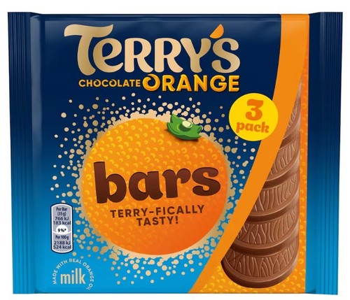 Terry orange chocolate bars - orange,