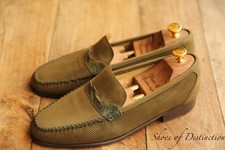 Strmar Green Nubuck Lizard