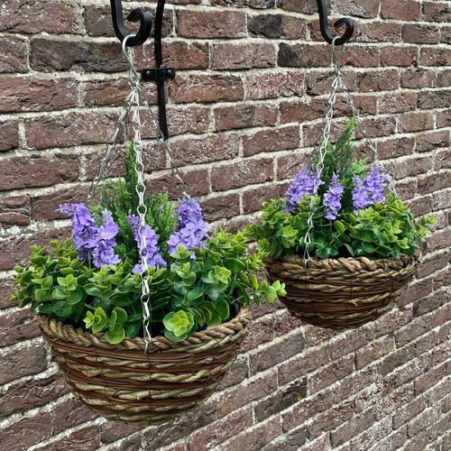 Artificial hanging baskets - artificial,