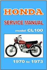 HONDA Workshop Manual CL100
