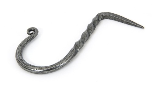 Large twisted pewter - large,