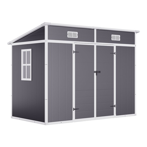 8x4 6x4 large plastic shed - large,