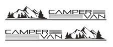2 X Camper Decals  Stickers