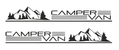 Camper decals stickers - 2,