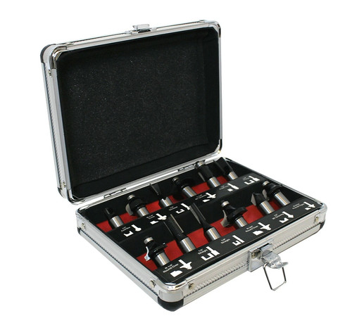 Lumberjack 12pc router bit set - lumberjack,