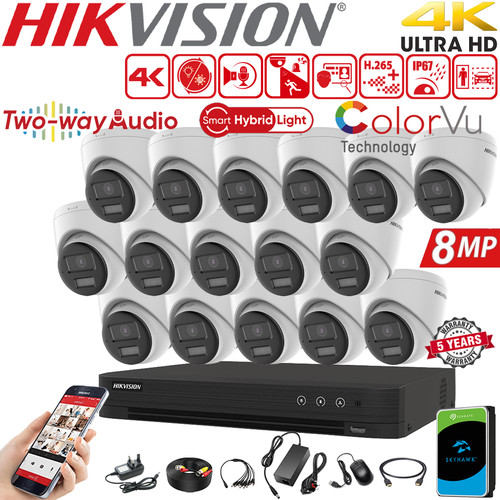 Hikvision 8mp cctv - hikvision, dvr