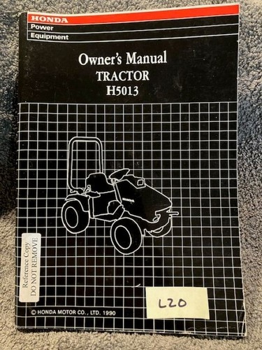 Oem honda h5013 tractor - honda, owners