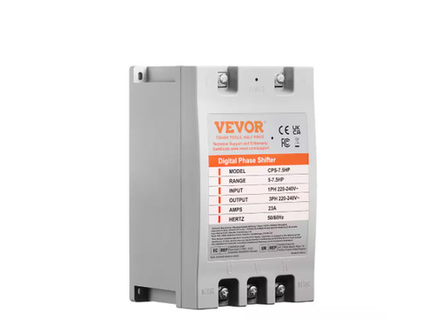 Vevor phase converter - vevor,