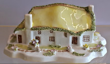 Stunning Coalport "Mother Hubbards Cottage" Fine Bone China 13 cm wide No box