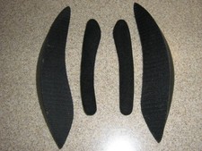 Wintec Saddle Flexiblocks Dressage? Knee Rolls Black Excellent Condition