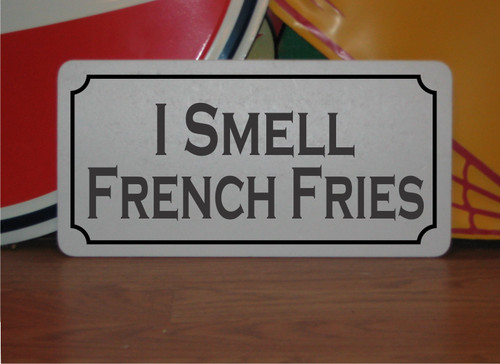 Smell french fries metal - french,