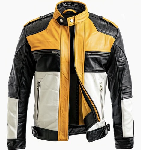 Men black and yellow genuine - black,