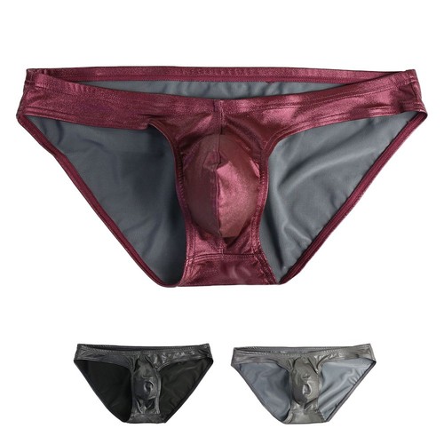 Low waist men underwear solid - men,