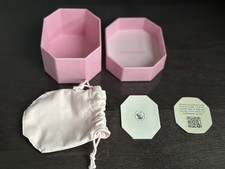 Genuine Swarovski Octagon Empty Jewellery/Gift Box, Pink Color