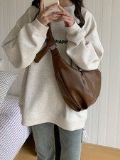 Large Pleated Hobo Bag - Soft